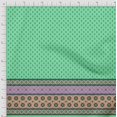 thumbnail image 3 of Soimoi Polyester Crepe Fabric Swirl,Leaves & Floral Panel Printed Fabric 1 Yard 52 Inch Wide, 3 of 3
