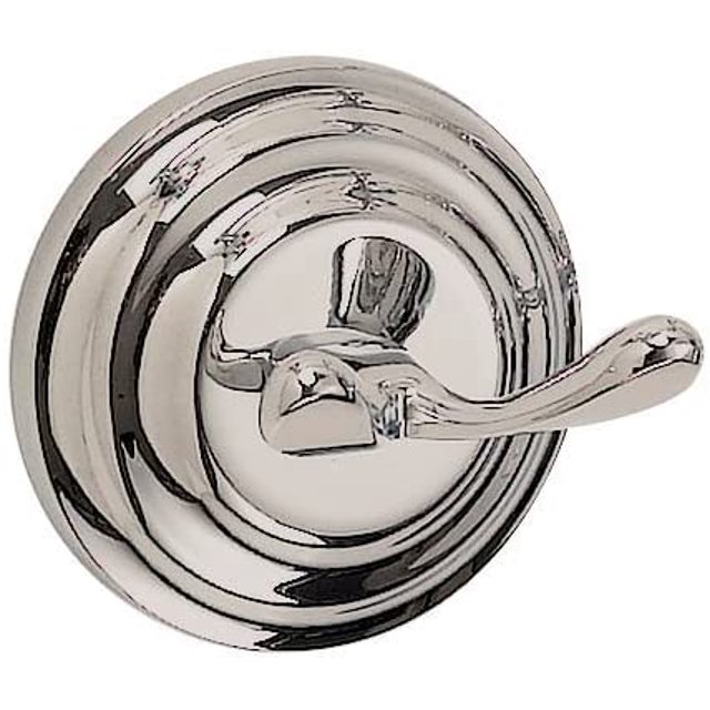 Designers Impressions® 700 Series Satin Nickel Double Robe Hook