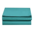 thumbnail image 2 of Ensemble Doux de Luxe de 2 - Drap-Housse Jumeau, Microfibre Poche Profonde 16 Pouces, Turquoise, 2 of 2