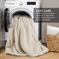 thumbnail image 3 of Regency Heights 2-Piece Twin/Twin XL Bedding Set, Reversible Comforter with Sham, Neutral, Solid Color, 3 of 12