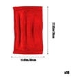 thumbnail image 4 of Iumwxz Kitchen Gadgets Kitchen Utensil Set Drying Towel Microfiber Towel Essential Absorbent Towel for Barber Shop Beauty Salon Housekeeping and Cleaning Red Polyester Rollbacks on Essentials, 4 of 7