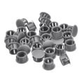 thumbnail image 1 of Unique Bargains 36Pack 13mm(33/64') Plastic Hole Plugs Panel Flush Type Knockout Locking Plugs, Grey, 1 of 6