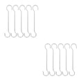 thumbnail image 2 of relayinert 5pieces Durable And Sturdy Stainless Steel Metal Hooks For Long-lasting 50cm S Hook 2Set, 2 of 6