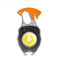 thumbnail image 2 of IMENGL Clearance! Cob Keychain Work Light Keychain Flashlights 7 Light Modes 1600 Portable Usb Rechargeable Cob Work Light Emergency Light with Folding Bracket and Magnet Base Cam One Size Orange, 2 of 9