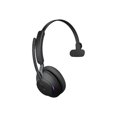 thumbnail image 3 of Jabra Evolve2 65 MS Mono - Casque - Supra-Auriculaire - convertible - Bluetooth - Sans Fil - USB-A - à Isolation Phonique - Noir - avec Support de Chargement - Certifié pour Microsoft Teams, 3 of 5