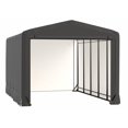 thumbnail image 1 of ShelterTube Wind and Snow-Load Rated Garage, 12x23x10 Gray, 1 of 9