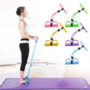 Sentmoon Resistance Bands for Working out Stretch Bands for Exercise Sit Up Assistant Bar Detachable Pedal Resistance Bands Exercise Equipment Core Workout Trainer Compact Fitness Tool for Home Gym
