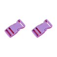 thumbnail image 1 of relayinert 10pcs/set Easy To Buckle Strap With Multi-Color Clasp Belt Buckles High Compatibility ABS Release Buckle Hook Buckle purple 2Set, 1 of 6
