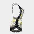 thumbnail image 4 of jovatis Femmes Combinaisons Casual Mode Femmes Sangle Dentelle Imprimée Combinaison Sexy Confortable Dos Nu Combinaison, 4 of 8