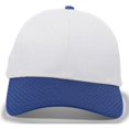 thumbnail image 1 of Pacific Headwear 805M.48P.OS Coolport Mesh Hook & Loop Adjustable Cap, Silver & Royal - One Size, 1 of 1