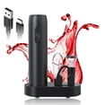 thumbnail image 1 of Rechargeable Electric Wine Opener Automatic Wine Bottle Opener with Foil Cutter Pourer Stopper and Type C Charging Base for Home Party Bar Outdoor Gift, 1 of 6