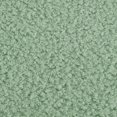 thumbnail image 5 of Bouclair Sage Green Bouclé Clover Shaped Collapsible Storage Ottoman Footstool Bedroom Living Room, 5 of 5
