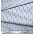 thumbnail image 2 of Soimoi Poly Georgette Fabric Dot & Floral Small Printed Fabric 1 Yard 52 Inch Wide, 2 of 3