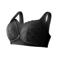 thumbnail image 2 of Clearance Sale 2025 Bra Ladies' Solid Breastfeeding Bra Front Vest Non Rim Cotton Fashion Underwear, 2 of 4
