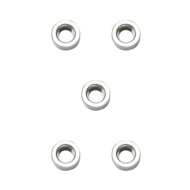 ZheElen Acier Inoxydable CLS M4 M5 M6 M8 Écrou Auto-Clinching Rivet Attaches Industrielles Rivetage Métrique Quincaillerie Machine M6-0 5Set