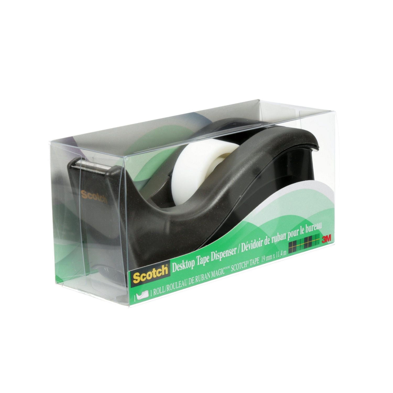 Dévidoir de ruban pour dessus de bureau Scotch® C60, avec Ruban Magic(MC) Scotch®