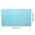 thumbnail image 3 of weibbin Pad Bathroom Shower Rugs - Non-Slip Absorbent Soft Machine Washable Shower Mats for Living Room, Bedroom, Bathroom, Home Decor, 50x80cm, 3 of 6