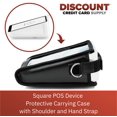 thumbnail image 2 of Square POS Device Carrying Case with Shoulder Strap and Hand Strap Black, 2 of 5