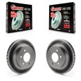 thumbnail image 1 of Genius Front Coated Disc Brake Rotors Pair for Car Dodge Dakota Durango KG-100113, 1 of 9