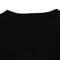 thumbnail image 3 of RXIRUCGD Women's Long Sleeved V-neck Solid Color Knitted Cardigan Sweater Jacket, Black, Size: M, 3 of 4