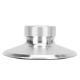 thumbnail image 4 of Record Clamp, Reduce Vibration Record Stabilizer Turntable Aluminium Alloy Lightweight Compact  for LP Player Silver,Black, 4 of 7