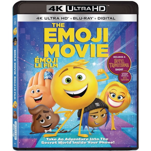 The Emoji Movie (4K Ultra HD + Blu-ray + Digital) (Bilingual)