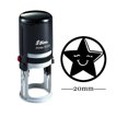 thumbnail image 1 of STAR Design Round Self Inking 20mm Kids Teacher Stamp Personalized Custom Shiny Rubber Stamp, 1 of 1