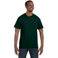 thumbnail image 2 of Hanes ComfortBlend EcoSmart T-Shirt à Col Ras du Cou pour Hommes, TG, Vert Forêt Profond, 2 of 7
