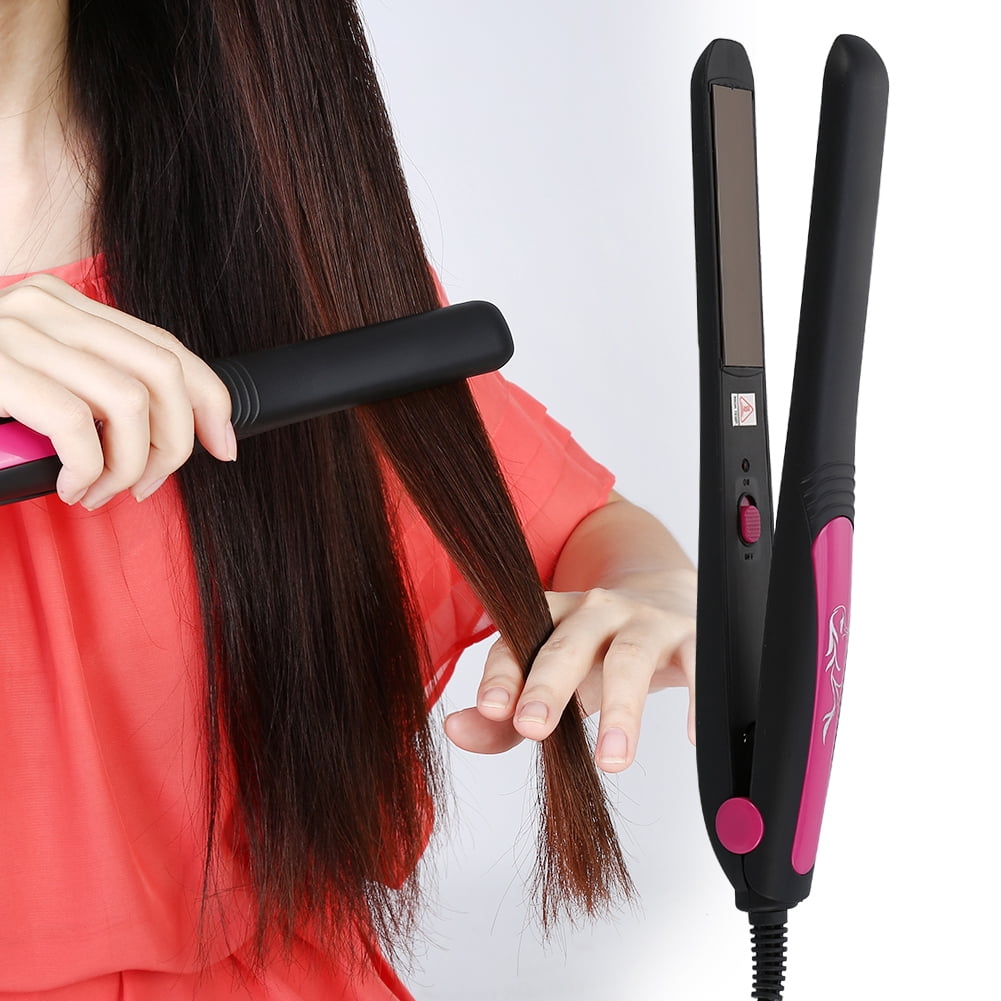 TOPINCN Hair Straightening Iron,Kemei Rapid Heating Ceramic Hair Straightener Straightening Flat Iron Hair Styling Tool, Electric Hair Straightening Iron