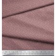 thumbnail image 3 of Soimoi Poly Georgette Fabric Leaves & Berries Shirting Print Fabric by The Yard 42 Inch Wide, 3 of 3