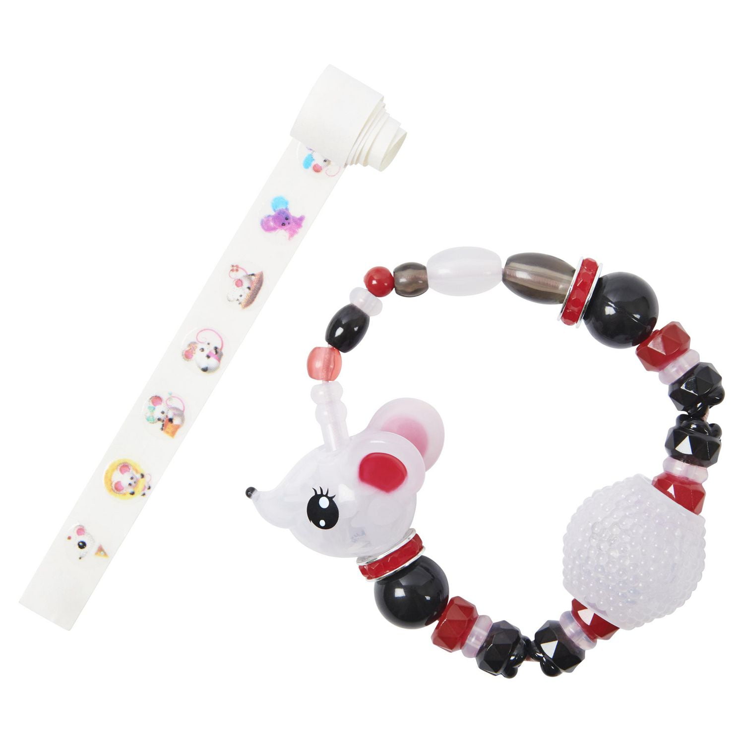 Twisty Petz Beauty, Série 6, Bracelet à collectionner Pipchic Mouse avec décalcomanies pour les ongles, pour les enfants à partir de 4 ans