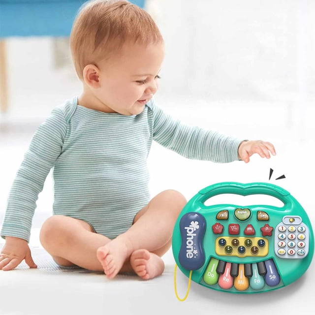 TIMIFIS Musical Orgue Électronique Éducatif Multifonctionnel Jouet Éducatif pour Enfants