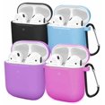 thumbnail image 4 of 4 Pack Compatible Case Cover Silicone Protective Skin for Apple Airpod 1 2 Case, 4 of 7