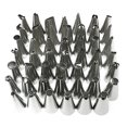 thumbnail image 3 of Zootealy Stainless Steel Cake Decorating Supplies Cake Turntable 48PCS/Set DIY Cream Tools, 3 of 8