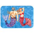 thumbnail image 1 of Carolines Treasures 8801CMT 20 x 30 In. Mermaid and Merman Kitchen or Bath Mat, 1 of 1
