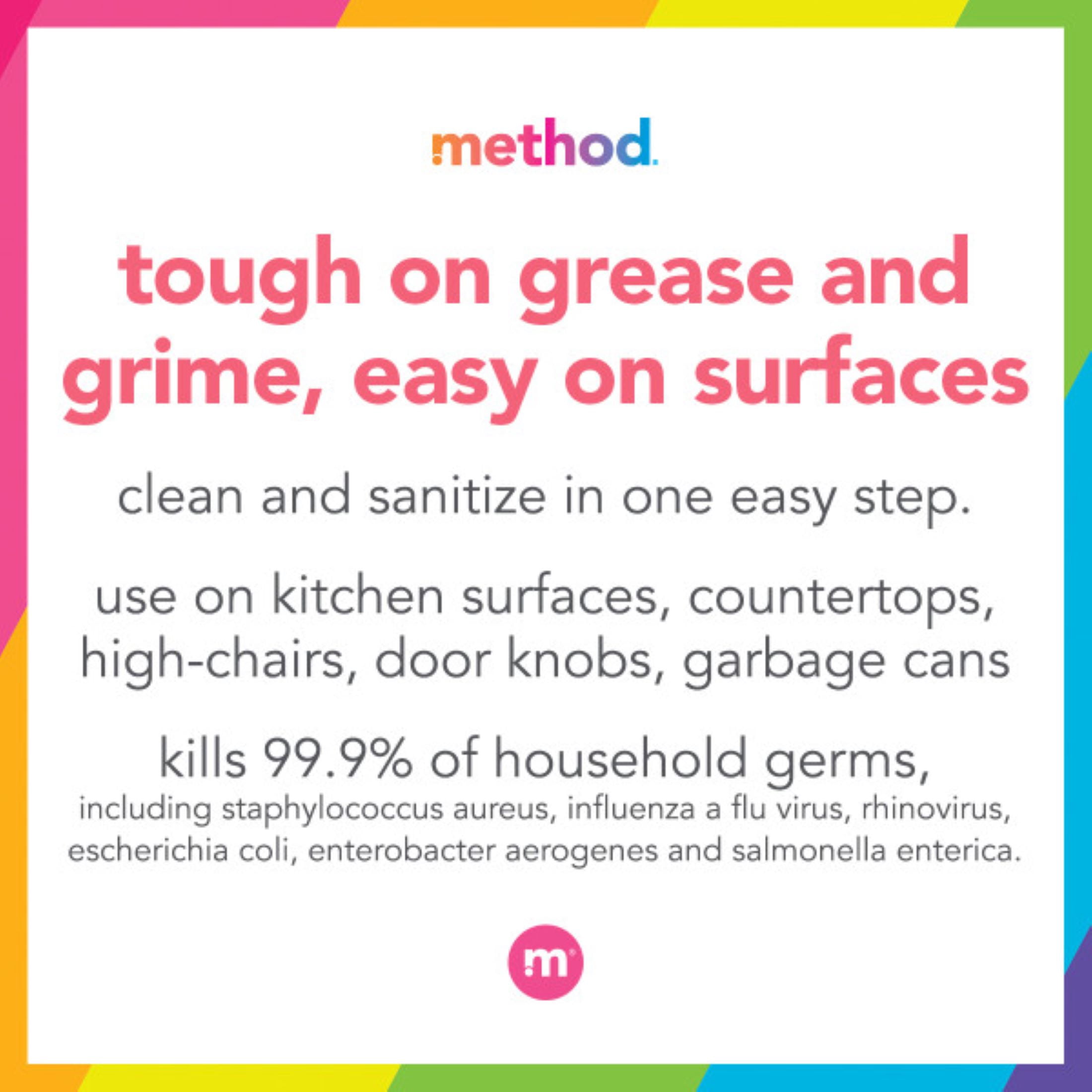Method Nettoyant Tout Usage Antibactérien au Bambou