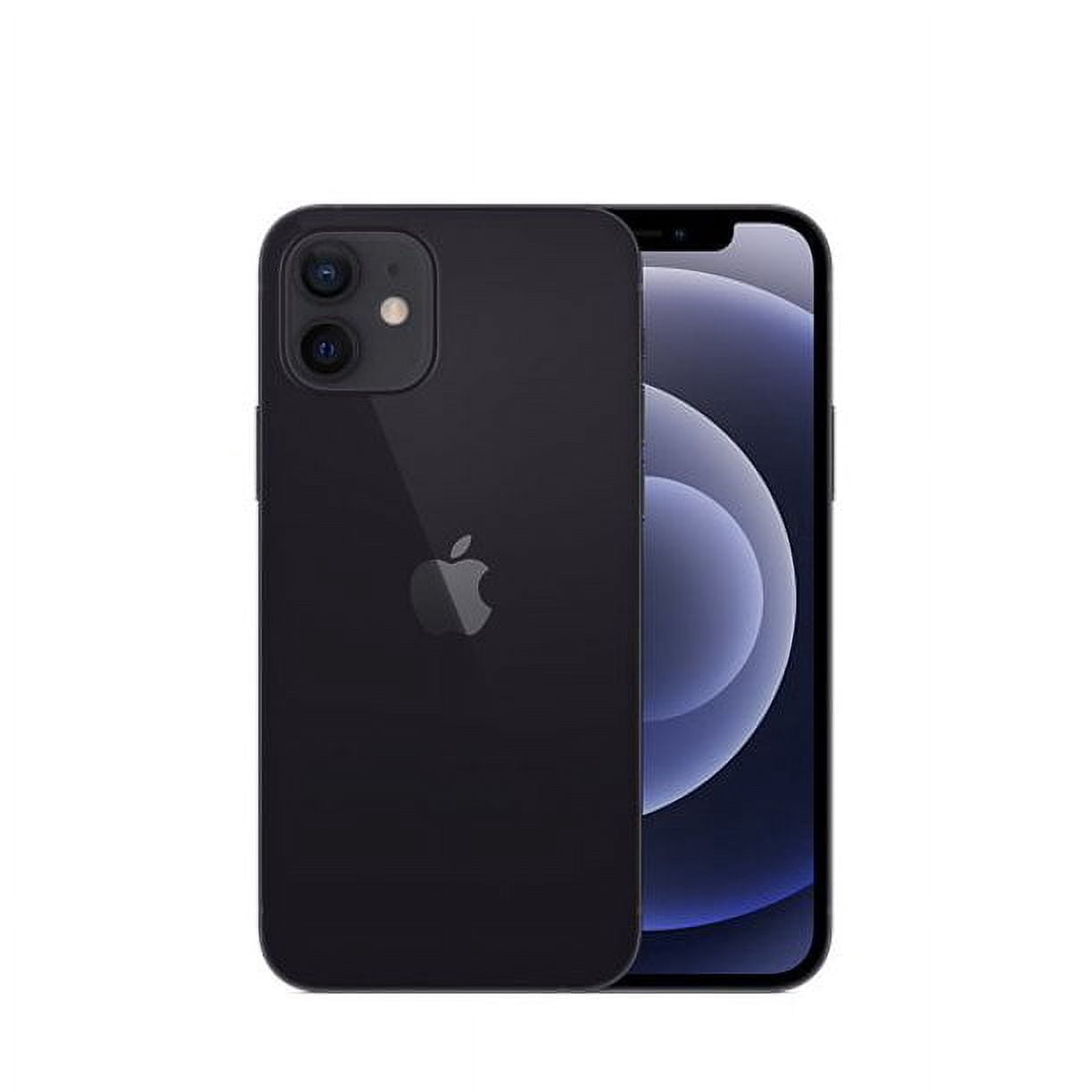 Restored iPhone 12 128GB Black Fully Unlocked (Refurbished