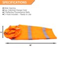 thumbnail image 2 of ANLEY 40-Inch Windsock - Rip-stop Polyester Wind Direction Measurement Sock Bag with Reflective Belt - For Outdoors Airport Farm & Park - Orange 3.3 Feet, 2 of 7