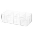 thumbnail image 3 of Clear View Underwear Organizer Box with Lid - 4 Compartments for Bras, Socks & Underwear Storage | Sturdy Plastic Storage Case for Wardrobe | Minimalist Design Home Organizer Container, 3 of 5