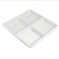 thumbnail image 2 of Hometrends plat de service divisé 25.5cm. porcelaine blanche, 2 of 3