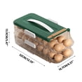 thumbnail image 3 of Fridja Summer Savings Refrigerator Door Rolling Rack Holding Storage Box Refrigerator Can Be Stacked Portable Box Kitchen Box Kitchen Accessories, 3 of 3