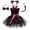 #2, variant on 4 Pieces Black Cat Costume Set Cat Ears Headband Black Tail Bowtie Tutu Skirt Cosplay Halloween Costume