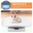 thumbnail image 3 of OUNONA White Electronic Scale Tray with High Precision Sensors for Home Pet Weight Monitoring, 3 of 8