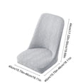 thumbnail image 4 of Wzzjkit Dining Chair Covers, Chair Covers for Dining Room Stretch Chair Slipcover, for Dining Room Kitchen Chair Protector Cover with Elastic Bands, Removable, Washable, 4 of 7