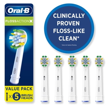 Oral-B Actionsoie XFilaments Brosse à Dents Électrique Têtes de Brosse de Rechange Recharge