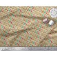 thumbnail image 2 of Soimoi Polyester Crepe Fabric Bottle & Wine Glass Bar Printed Fabric 1 Yard 52 Inch Wide, 2 of 5