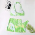 thumbnail image 4 of CEHVOM Ladies Three-piece Bikini Three-piece Short Skirt With Chest Pad Without Underwire, 4 of 4