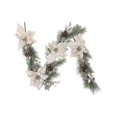 thumbnail image 1 of Poinsettia And Pinecone Garland, 1 of 3