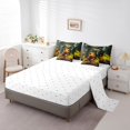 thumbnail image 3 of YST 3D Lizard 7-Piece Comforter Set, King Size Botanical Plants Bedding, Wild Animal Theme, 3 of 4