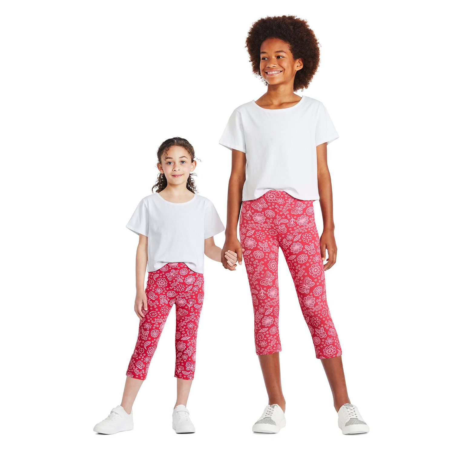 Legging capri imprimé George pour filles